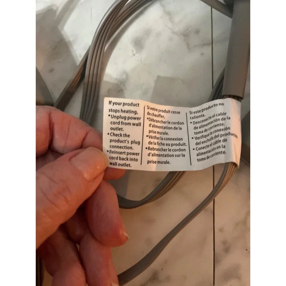 Sunbeam Holmes PAC-0595 Y85KQ 4-Prong Dual Electric Blanket Controller‎